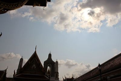 Low angle view of cathedral against sky