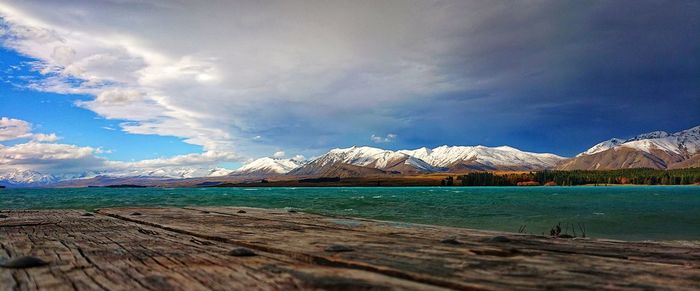 The southern alps on new zealands south island 