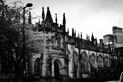 Low angle view of cathedral against sky