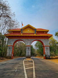 View of historical building