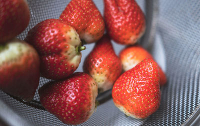 Close-up of strawberries