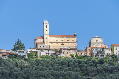 Landscape of castellaro from taggia