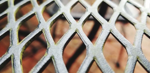 Full frame shot of metal fence