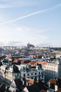 Cityscape against sky