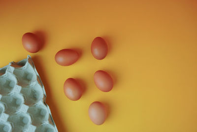 High angle view of multi colored candies