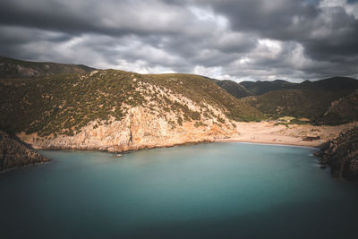 Long exposure of cala domestica on bad weather