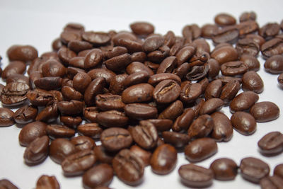 Close-up of coffee beans