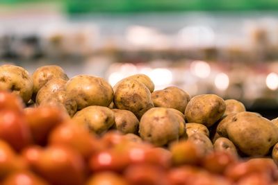 Close-up of vegetables on table