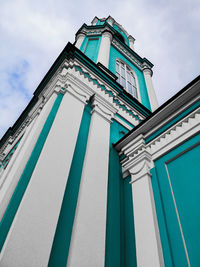 Low angle view of building against sky