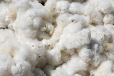 Full frame shot of ice cream against sky