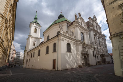 Low angle view of cathedral against sky