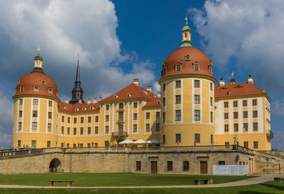 View of historic building against sky