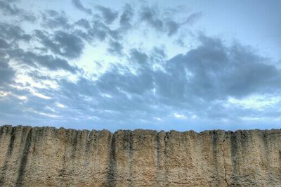 View of cloudy sky