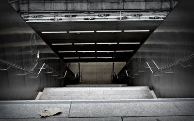 Staircase in building