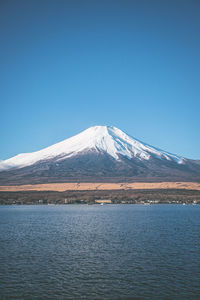 Fuji five lakes at yamanashi, japan