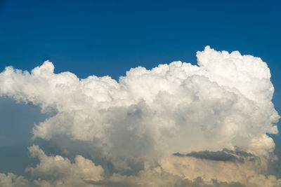 Low angle view of clouds in sky