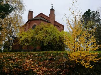 View of historic building against sky