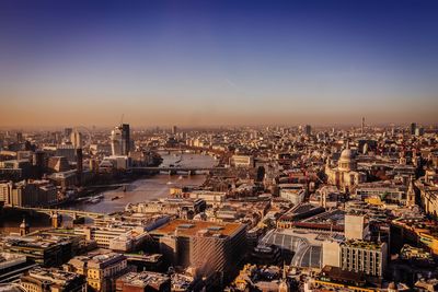 Aerial view of cityscape