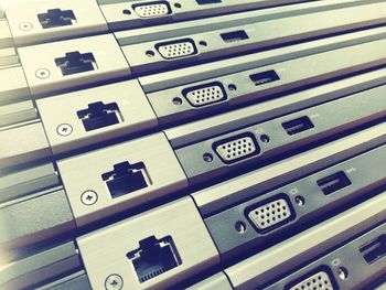 Close up of pipes