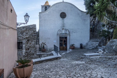 Church in ancient village of posada