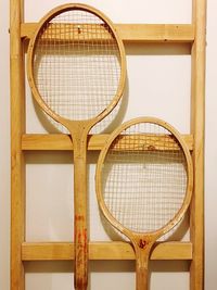 Directly above shot of electric lamp on table