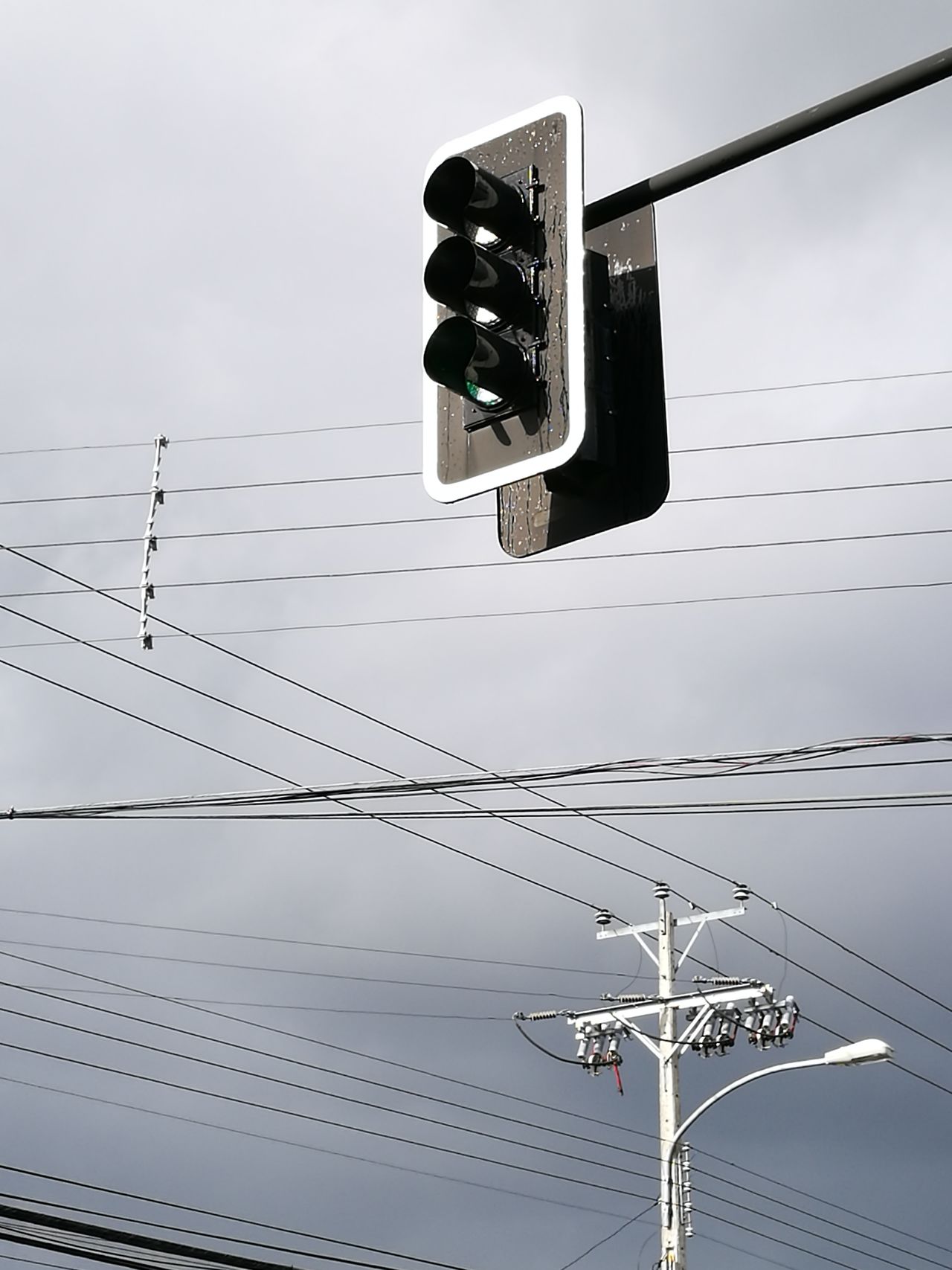 Cables in sky