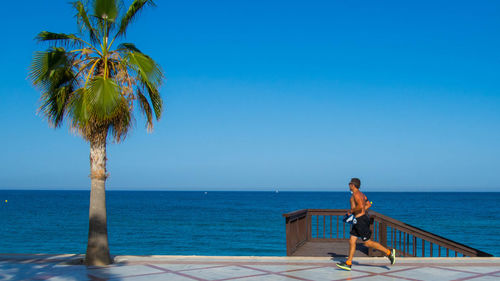 Tourists on the beach