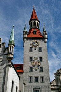 View of town hall tower