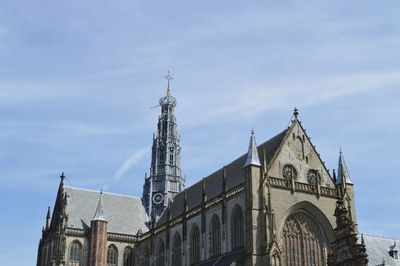 Low angle view of cathedral against sky