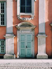 Exterior of building