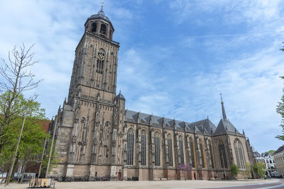 Low angle view of cathedral against sky