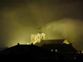 Low angle view of church