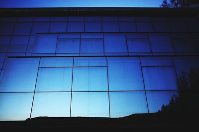 Low angle view of blue sky