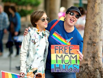 Portrait of a smiling young woman