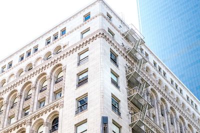 Low angle view of building against sky