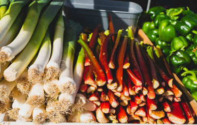 Close-up of vegetables for sale