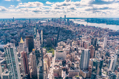 Aerial view of cityscape