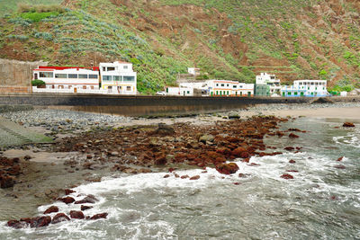 Houses in the lake