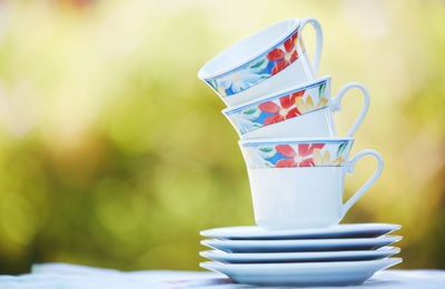 Close-up of drink on table