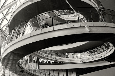 Low angle view of staircase