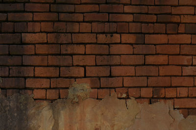 Full frame shot of brick wall