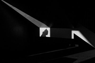 Close-up view of mirror