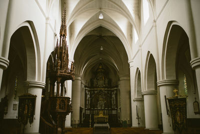 Interior of cathedral