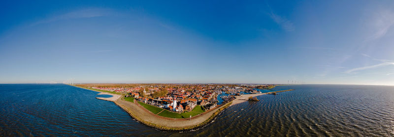 Panoramic view of sea against sky