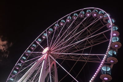 Low angle view of ferris wheel