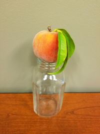 Close-up of fruit on table