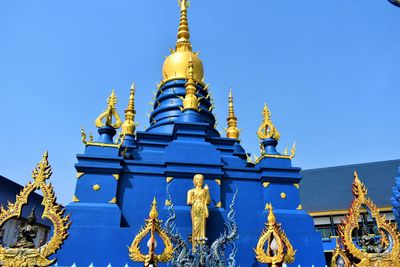 Blue temple in chiang rai, thailand 