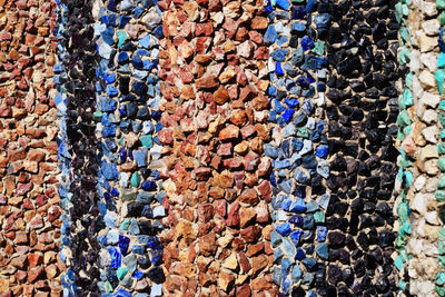 Full frame shot of multi colored pattern