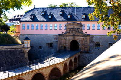 Low angle view of old building