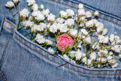 Close-up of rose bouquet